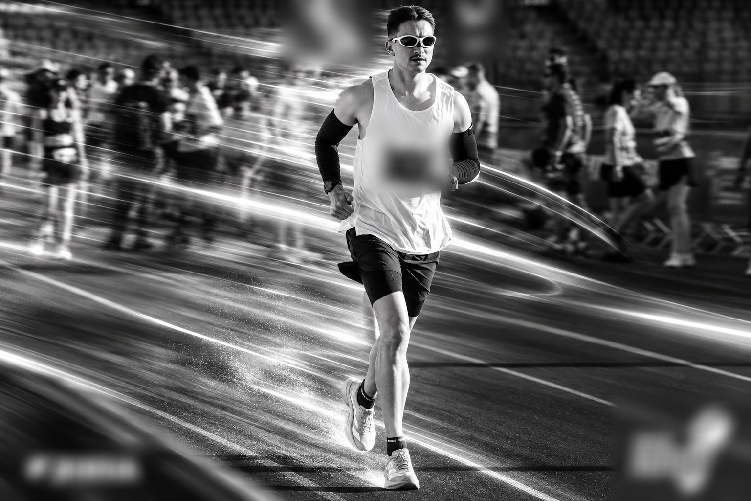 Interval effort on the track